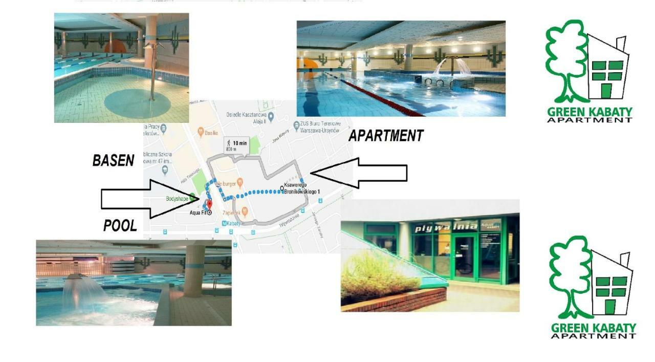 Green Kabaty Apartment 3 Варшава Екстериор снимка